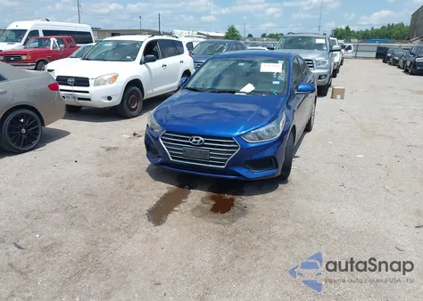 2022 Hyundai Accent Se from USA, damaged, VIN 3KPC24A6XNE185433